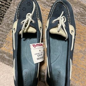 New with tag sperry navy blue size 12